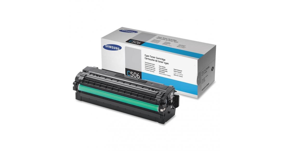 New, Pre-Owned - Samsung  C506L High Yield Cyan Toner Cartridge, CLT-C506L
