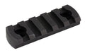 CMC Triggers M-Lok Picatinny Rail |  5 Slot |  Fits M-LOK Rail |  2.5" Long |  Anodized Finish |  Black