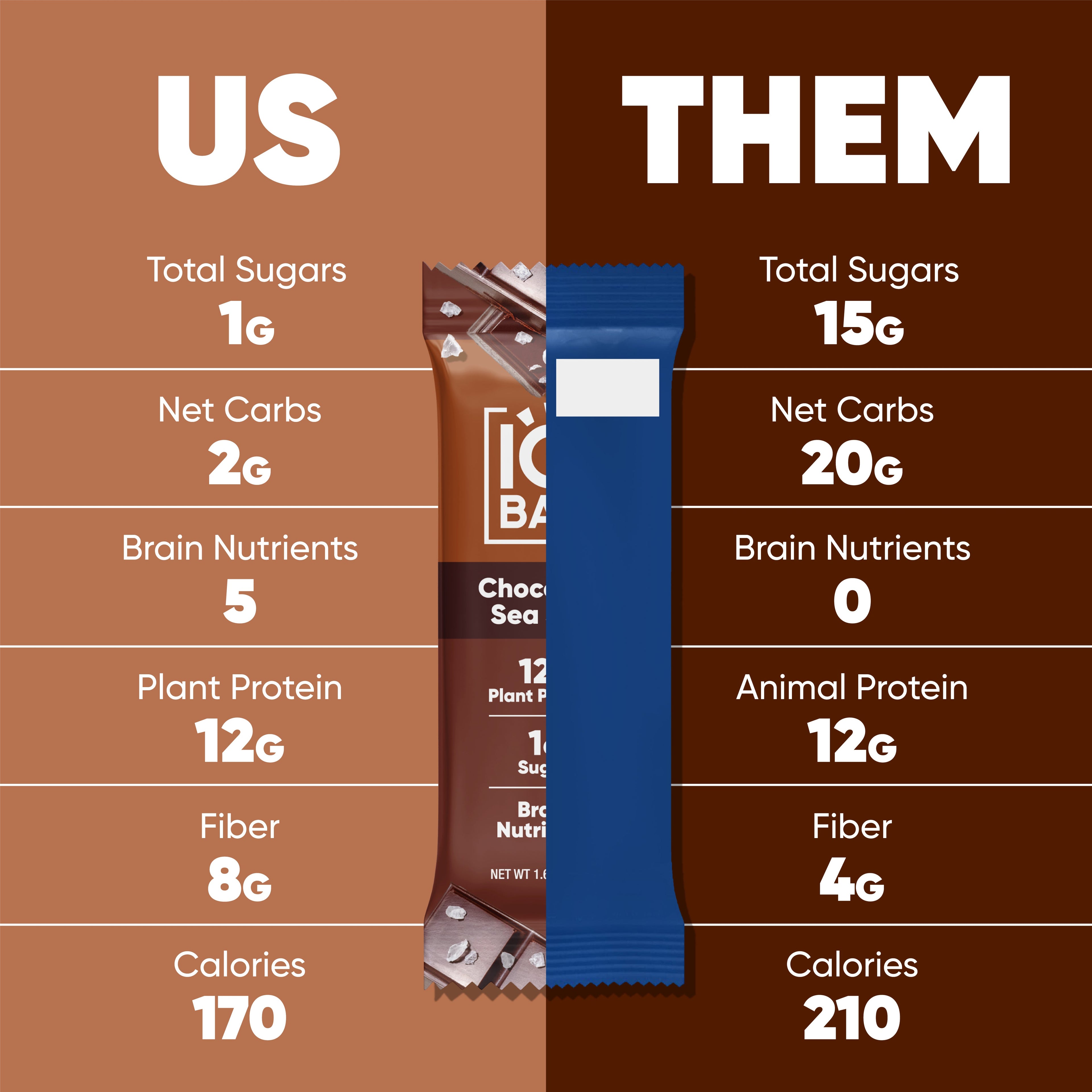 Chocolate Sea Salt (12 Bars)