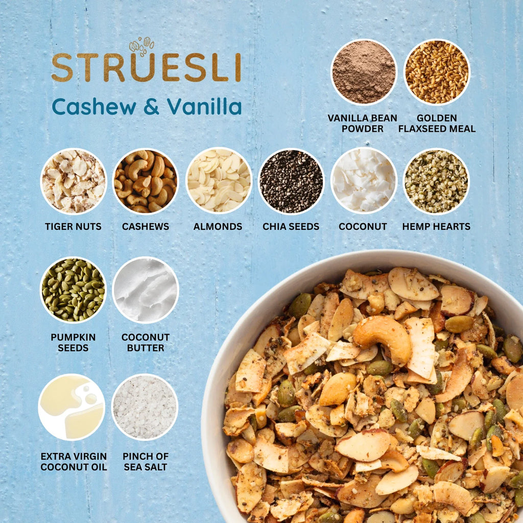 Struesli Organic Granola | Cashew & Vanilla