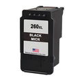 U.S. Remanufactured for Canon PG-260XL Black MICR Ink Cartridge
