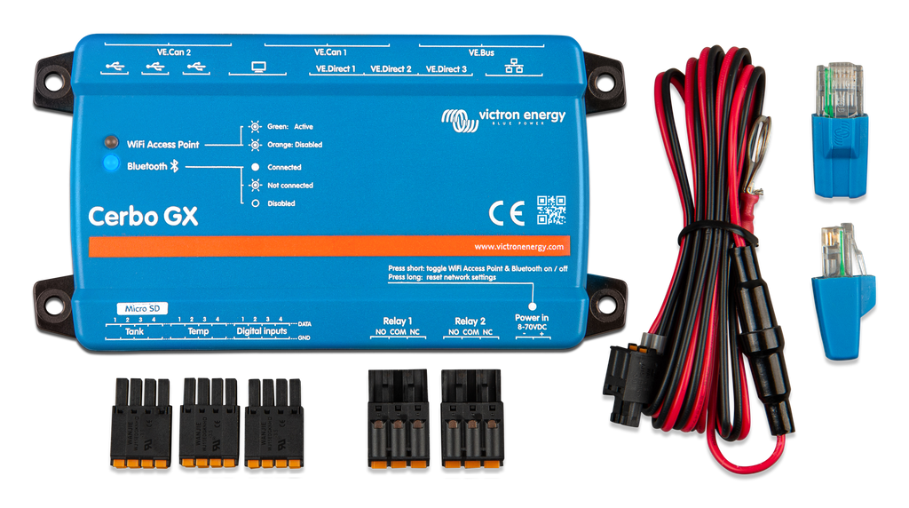 Victron BPP900451100 Cerbo GX MK2 Hardware revision 2 with two VE.Can ports
