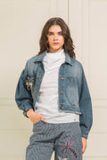 Chaqueta Barrel Denim