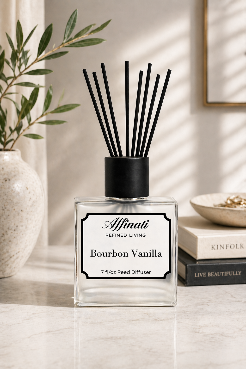 Bourbon Vanilla Reed Diffuser