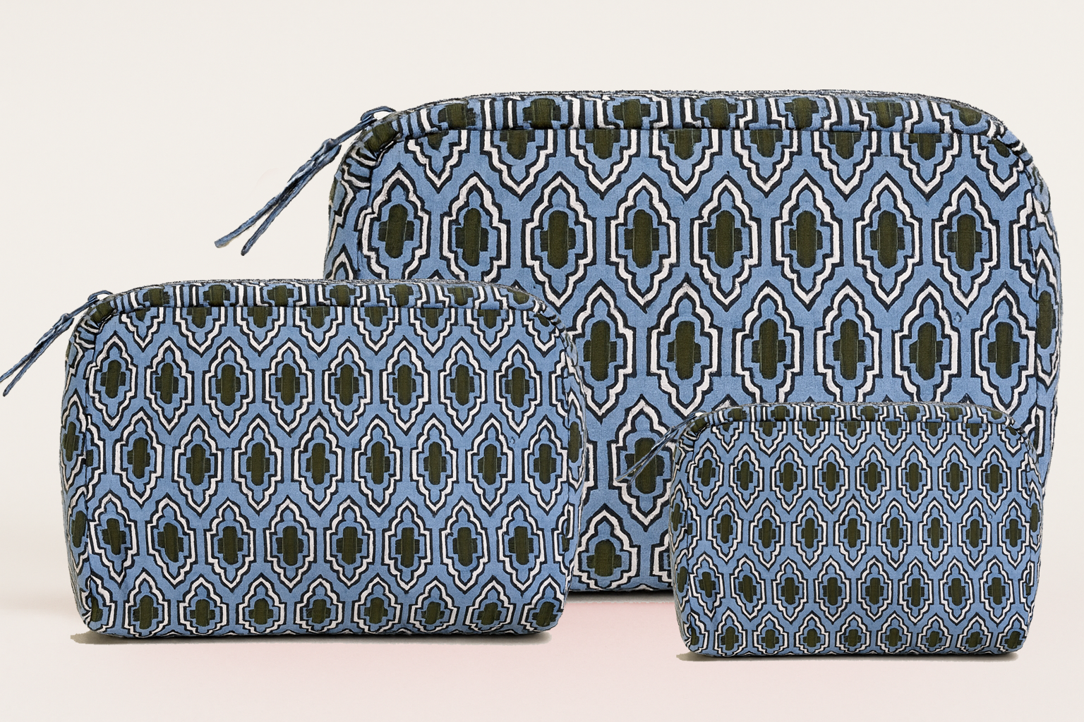 Blue Haze Cosmetic Bag