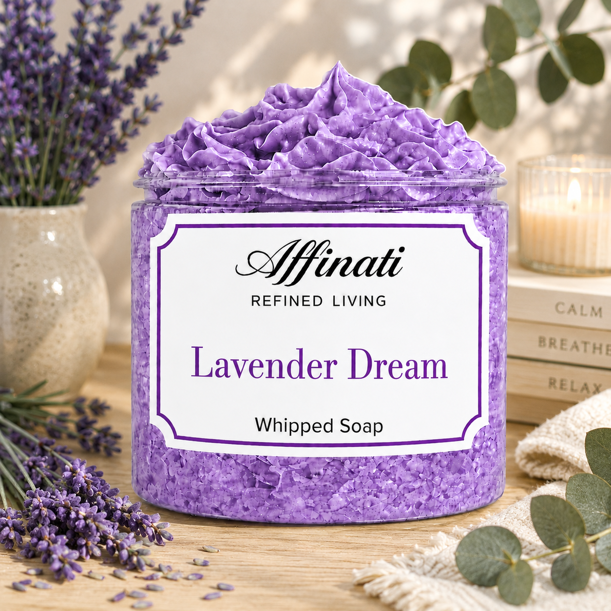 Lavender Dream Whipped Soap - 20 oz