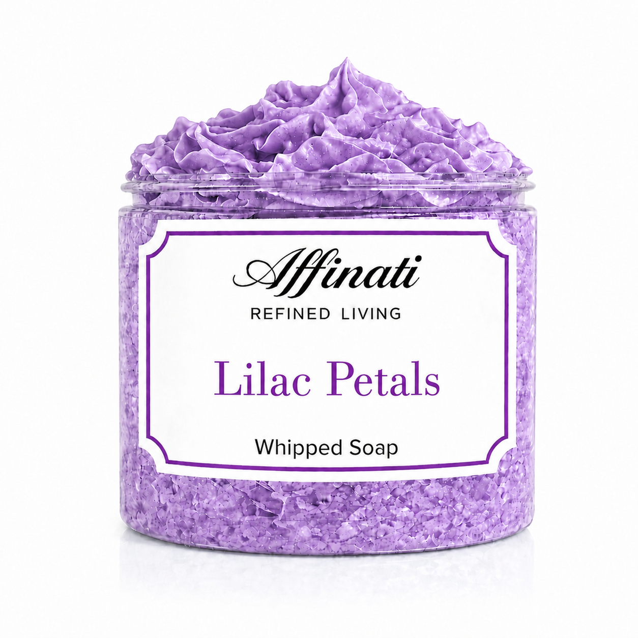 Lilac Petals Whipped Soap - 20 oz