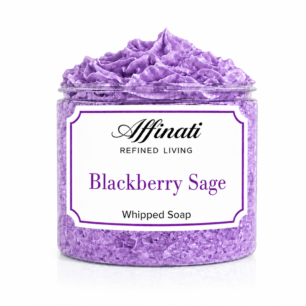Blackberry Sage Whipped Soap - 20 oz
