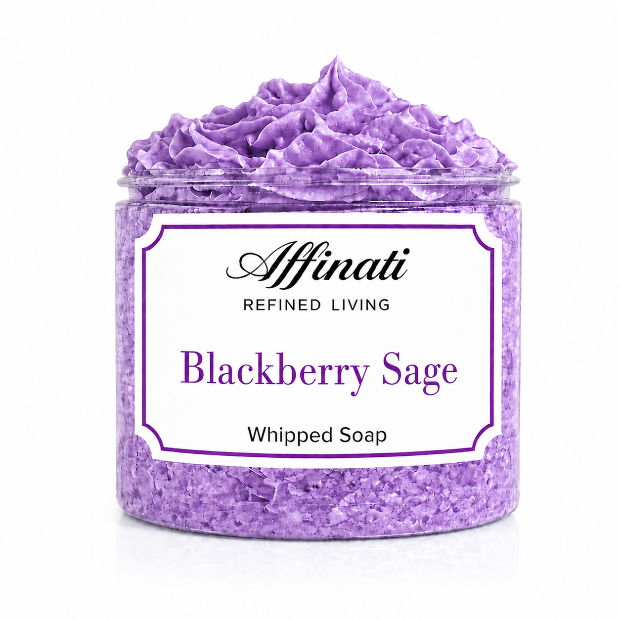 Blackberry Sage Whipped Soap - 20 oz