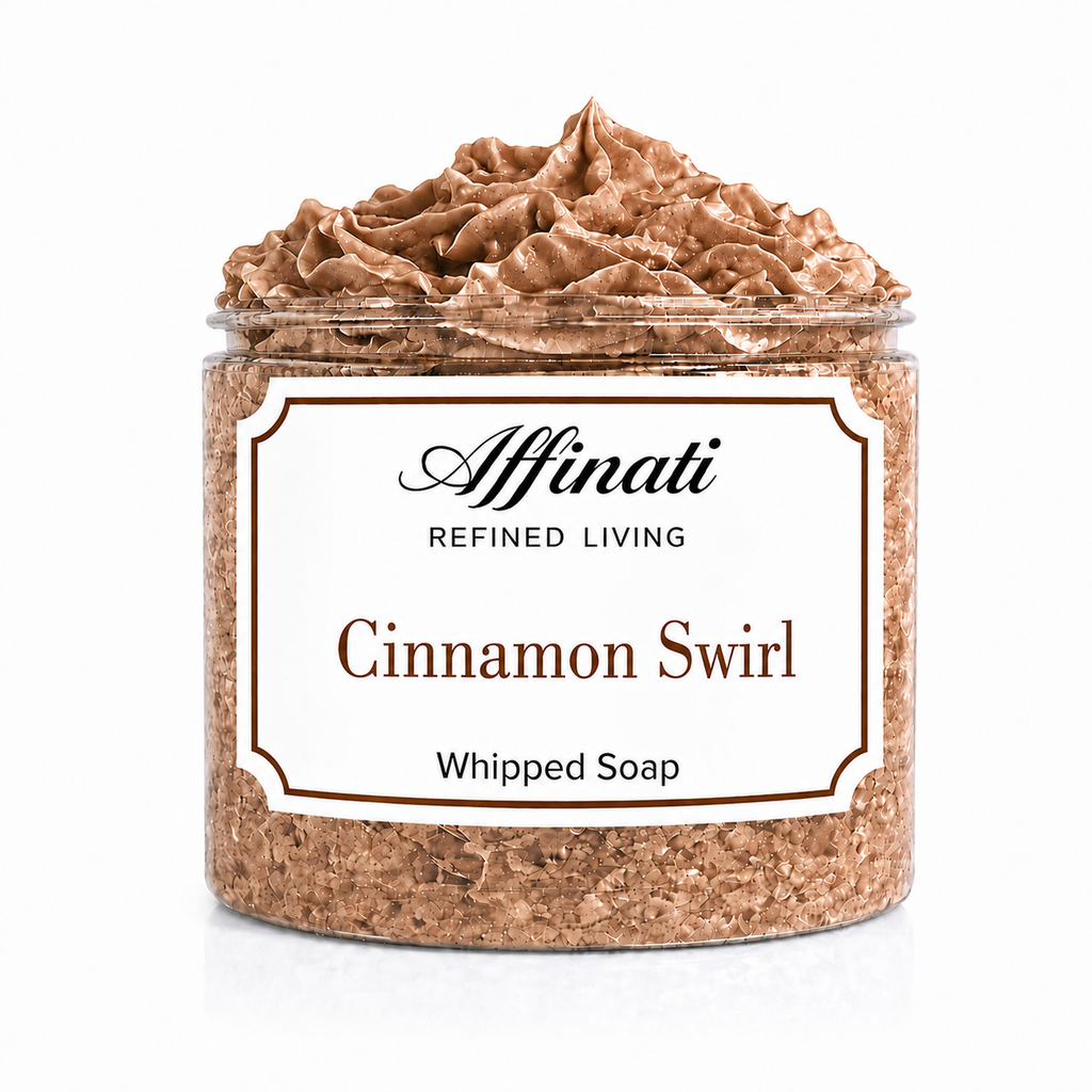 Cinnamon Swirl Whipped Soap - 20 oz