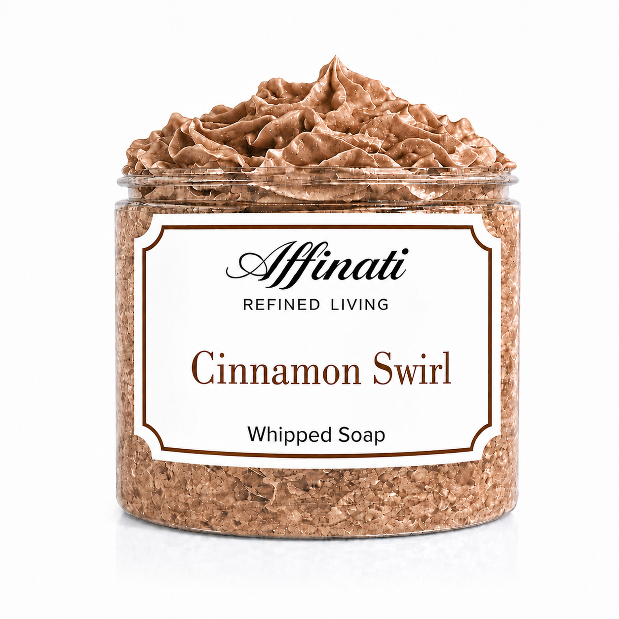 Cinnamon Swirl Whipped Soap - 20 oz