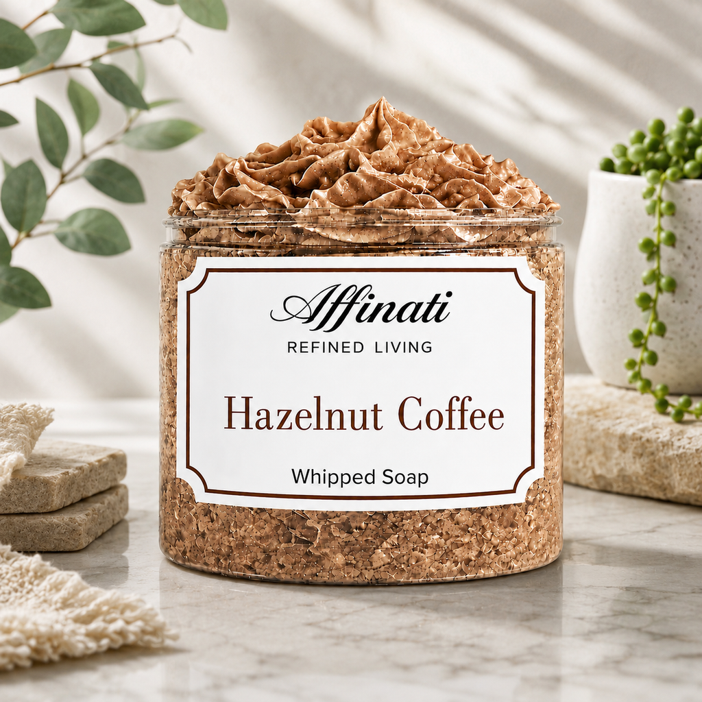 Hazelnut Coffee Whipped Soap - 20 oz
