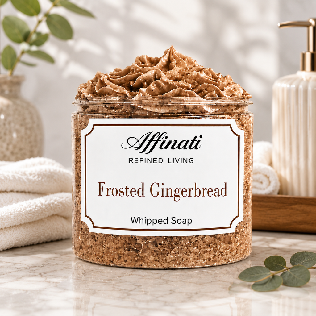 Frosted Gingerbread Whipped Soap - 20 oz