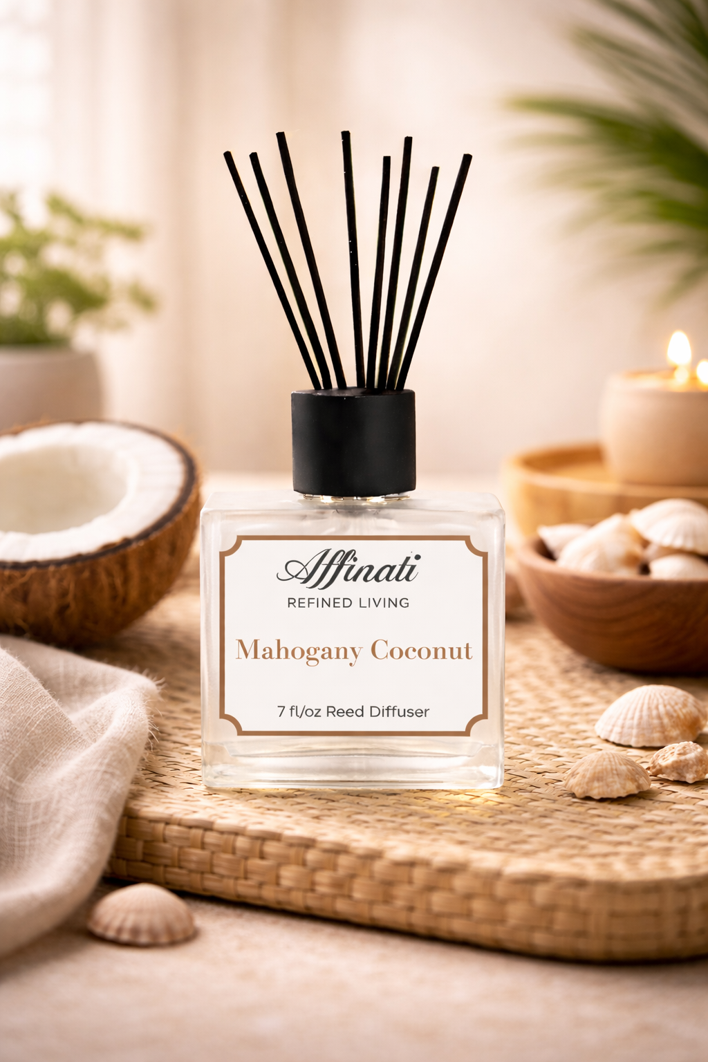 Mahogany Coconut Reed Diffuser