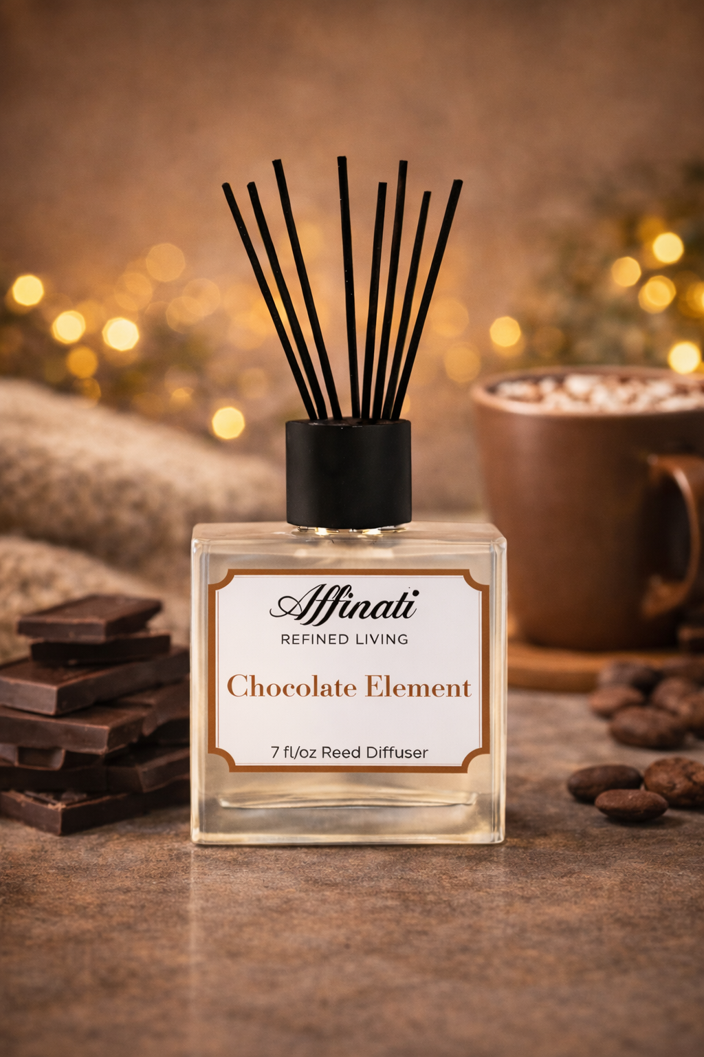 Chocolate Element Reed Diffuser
