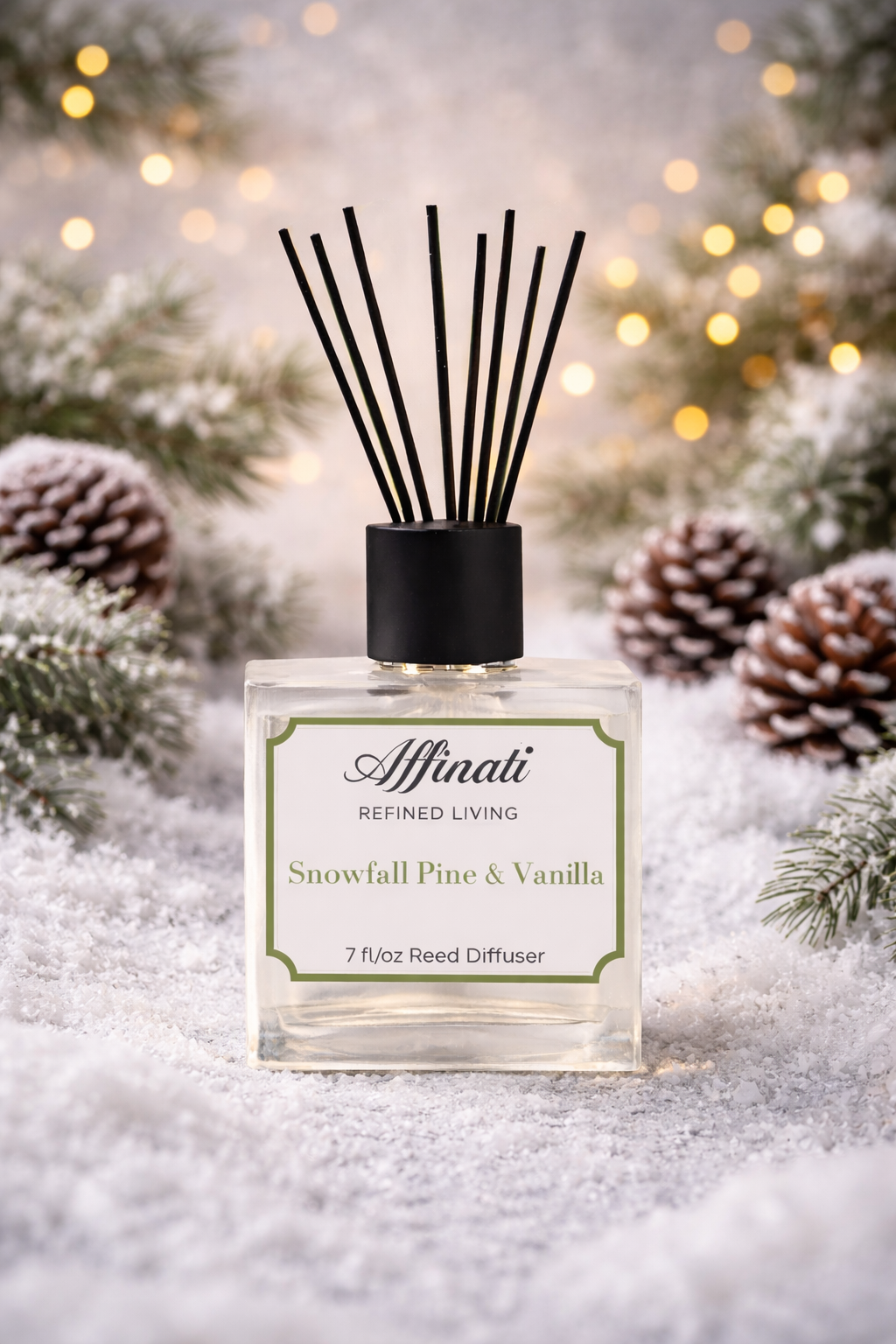 Snowfall Pine & Vanilla Reed Diffuser