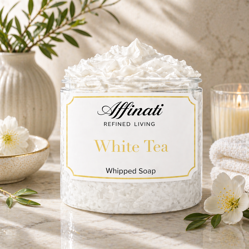 White Tea Whipped Soap - 20 oz
