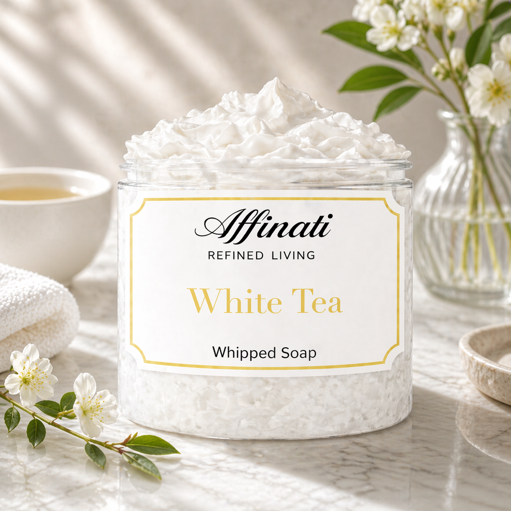 White Tea Whipped Soap - 20 oz