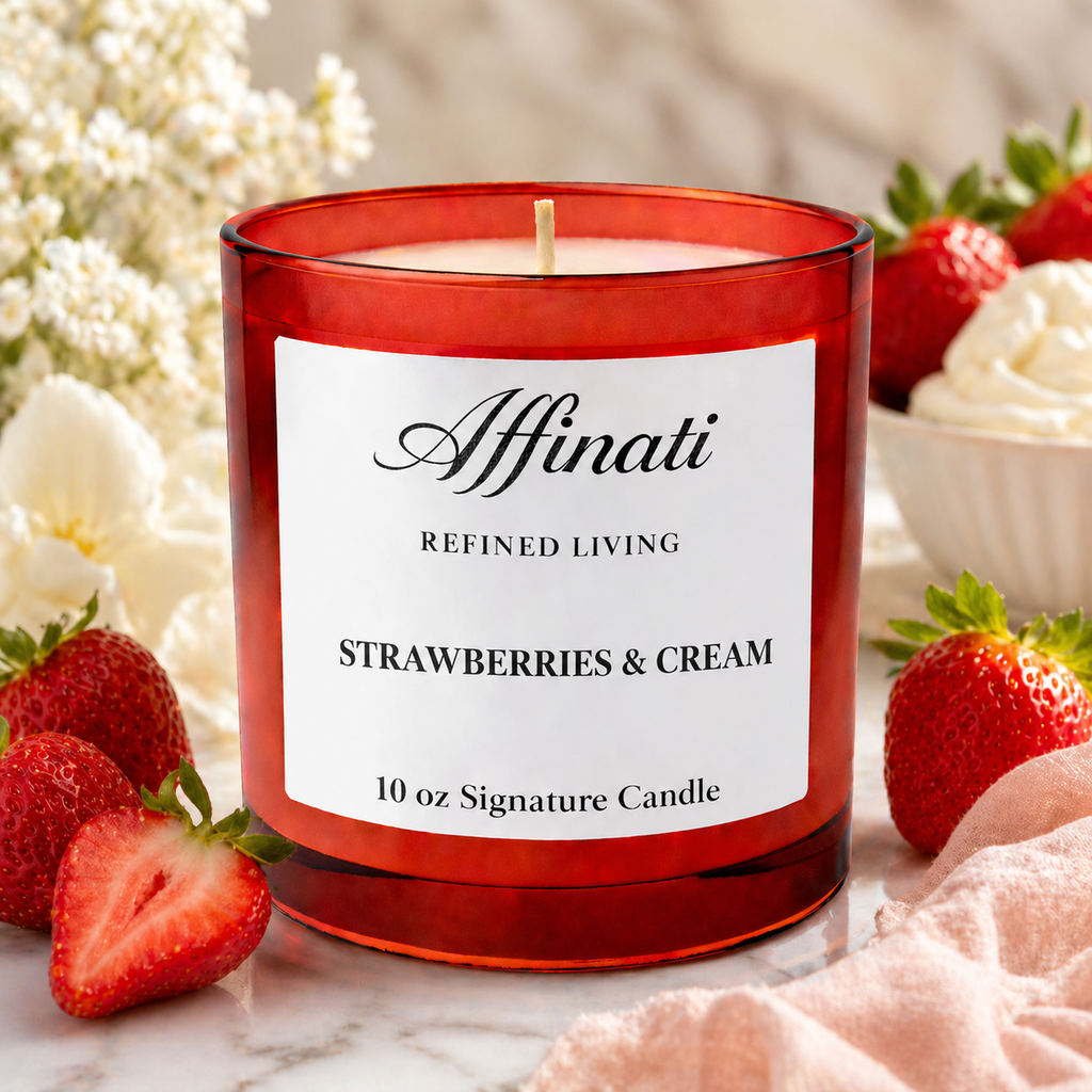 Strawberries & Cream Signature Candle