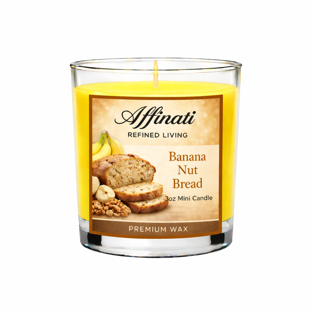 Banana Nut Bread Mini Candle