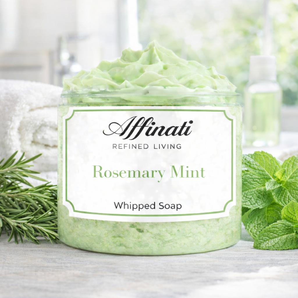 Rosemary Mint Whipped Soap - 20 oz