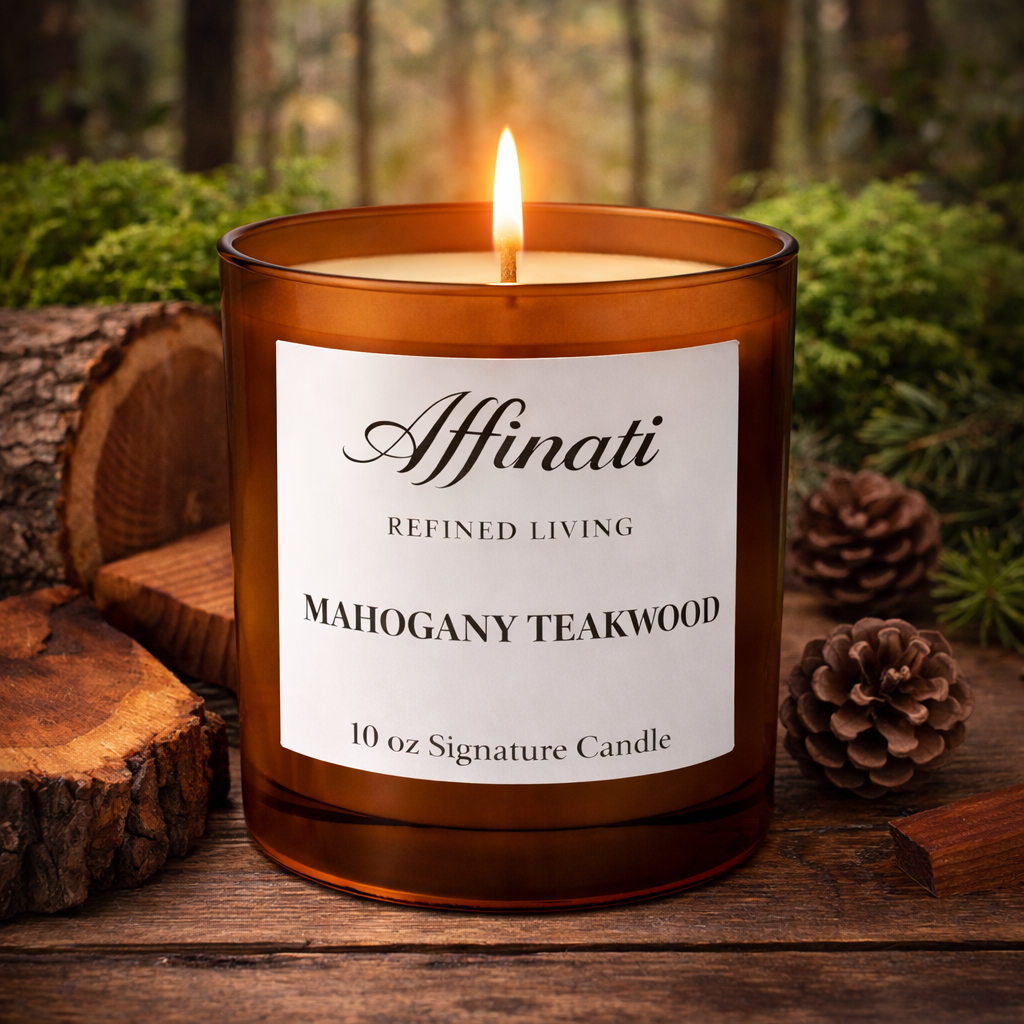 Mahogany Teakwood Signature Candle