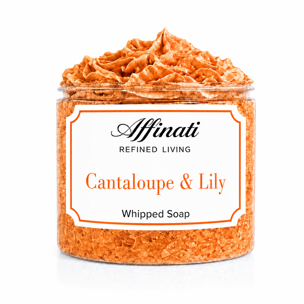 Cantaloupe & Lily Whipped Soap - 20 oz