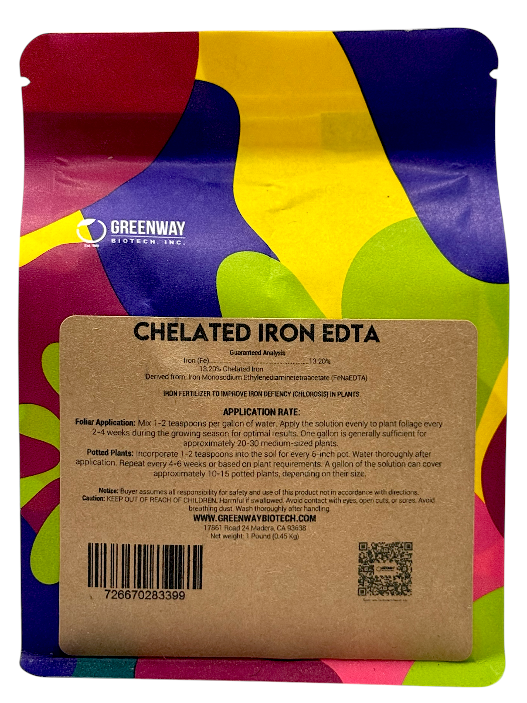 Chelated Iron EDTA Fertilizer
