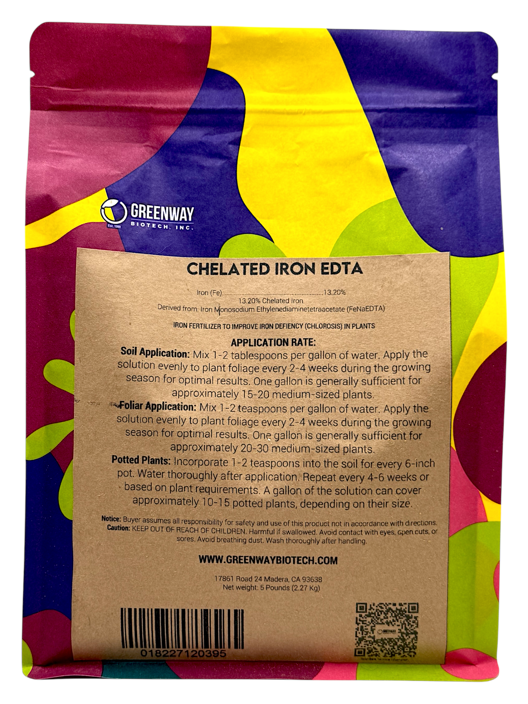 Chelated Iron EDTA Fertilizer