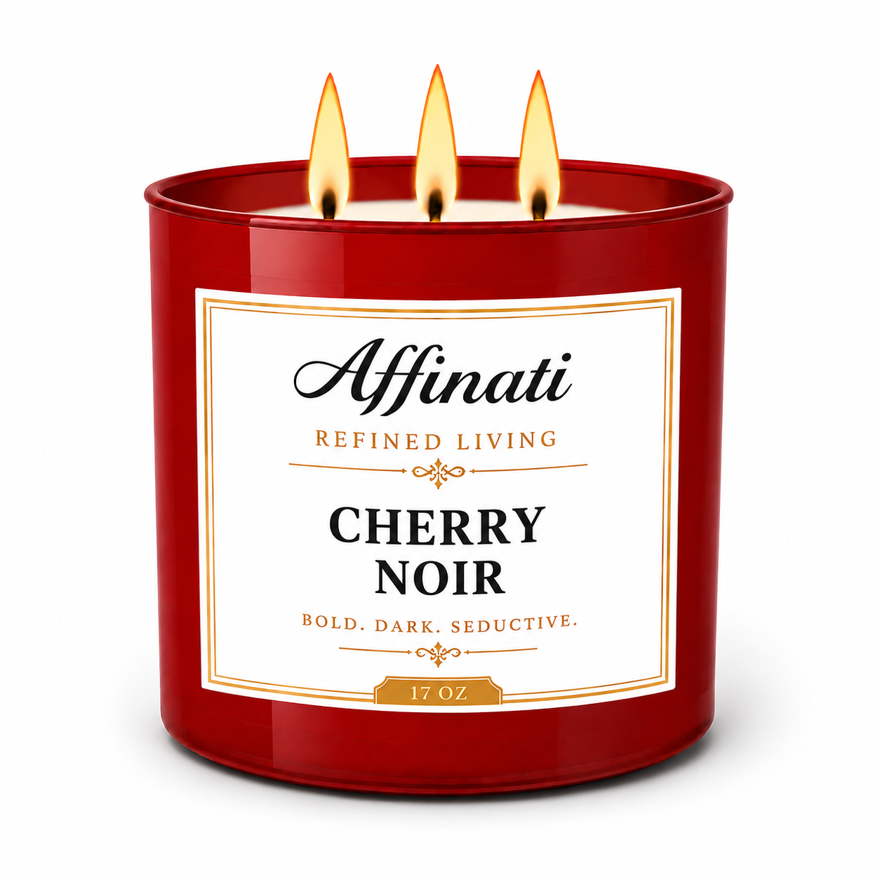 Cherry Noir 3-Wick Candle
