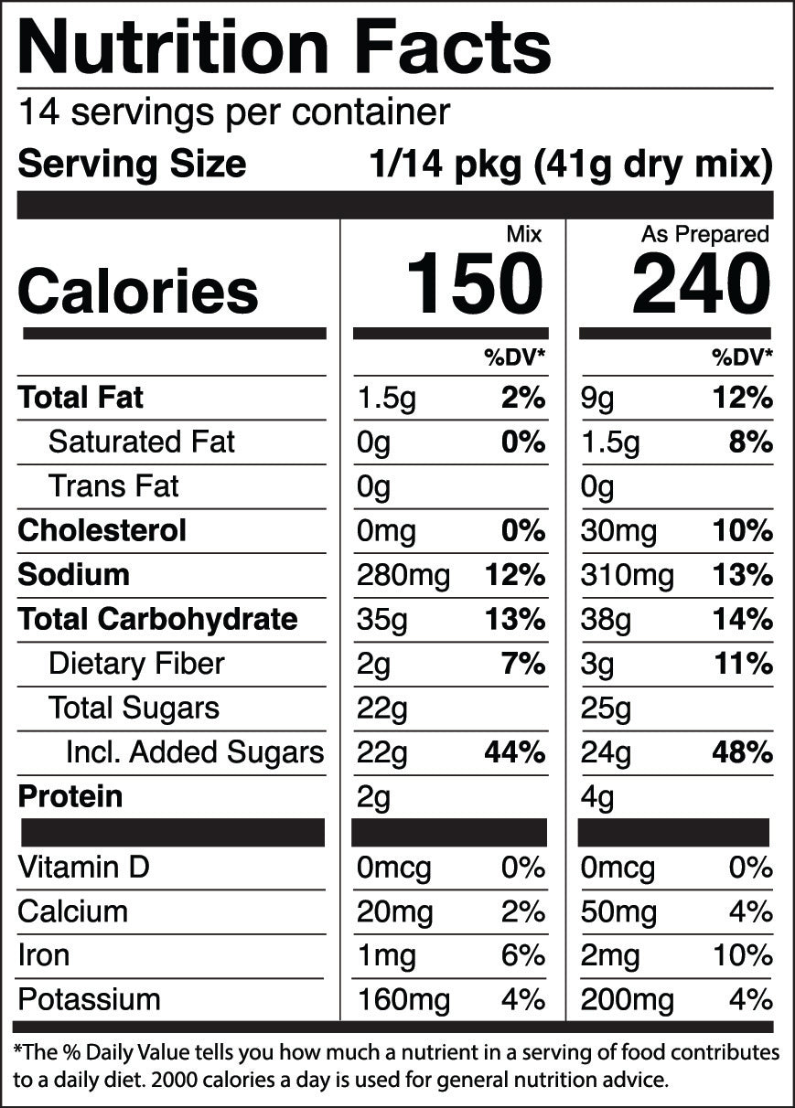 Chocolate Cake Mix