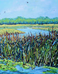 "Journeys Have Secret Destinations" Giclee Print on Paper or Canvas. Michigan Artist Christi Dreese