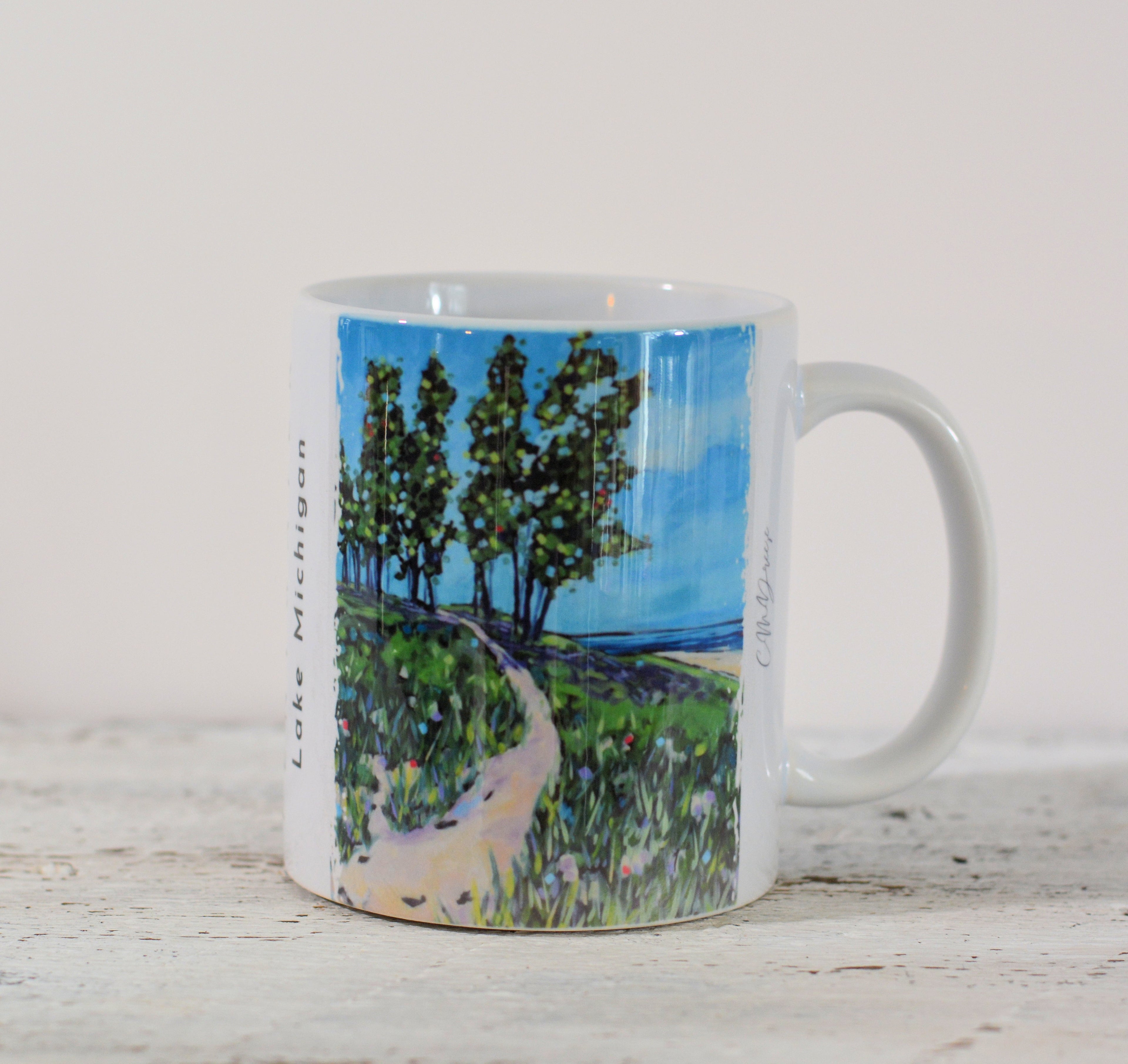 Drinkware -A Path to the Lake