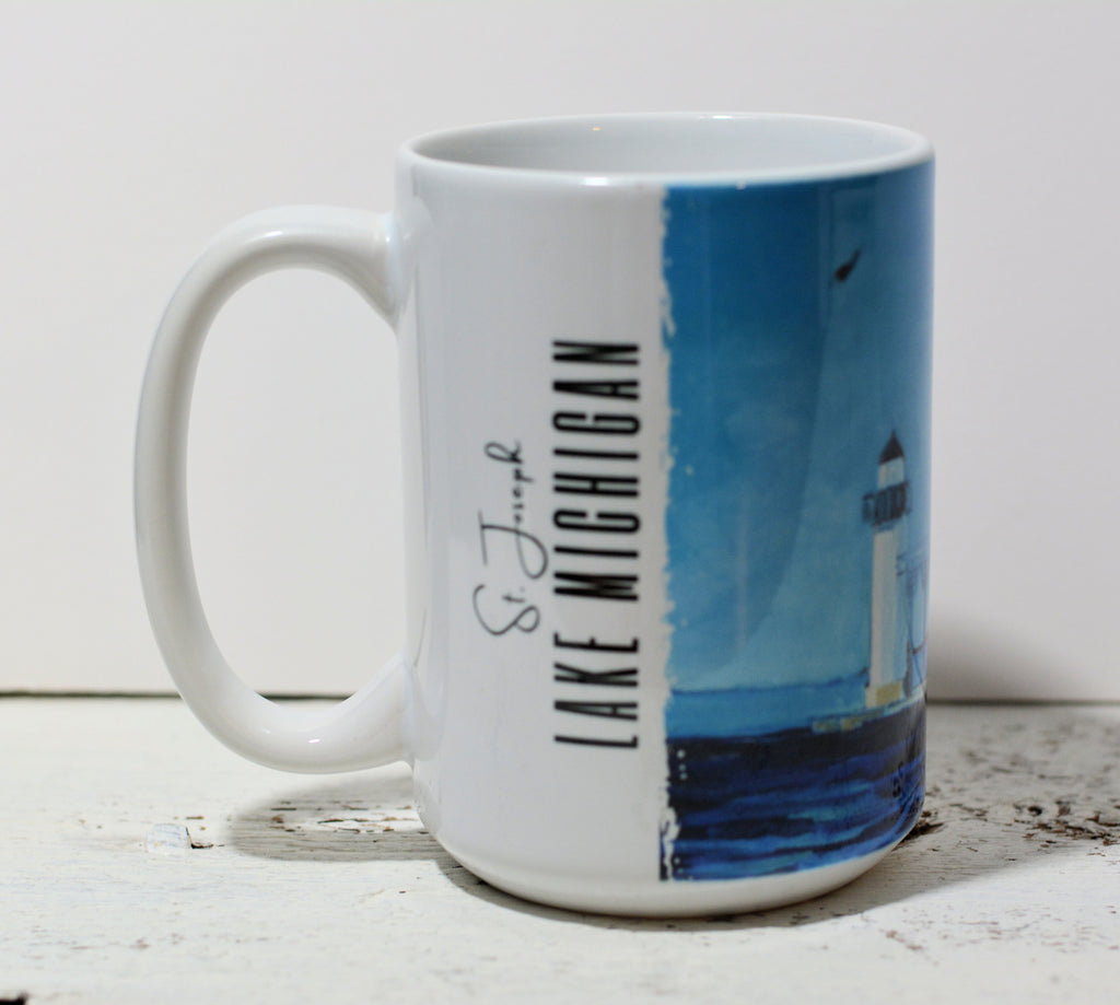 Drinkware-Saint Joseph Michigan Lighthouse