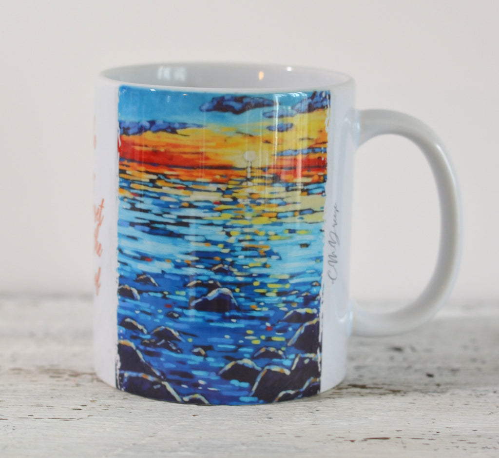 Drinkware-Summer Sunset