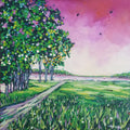 "Harmony at Sunset" Original Oil Painting on Canvas, Artist Christi Dreese