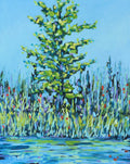 "Still Waters, Wild Spirit" Print on Paper- Wall Art Home Decor