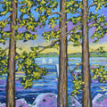 "Weekend Getaway" Oil Painting on Canvas, Sunset Painting Art, Artist Christi Dreese