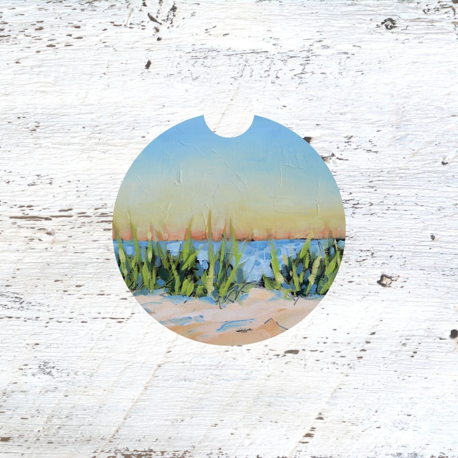 Car Coaster: Horizon Hideaway. Artist Christi Dreese