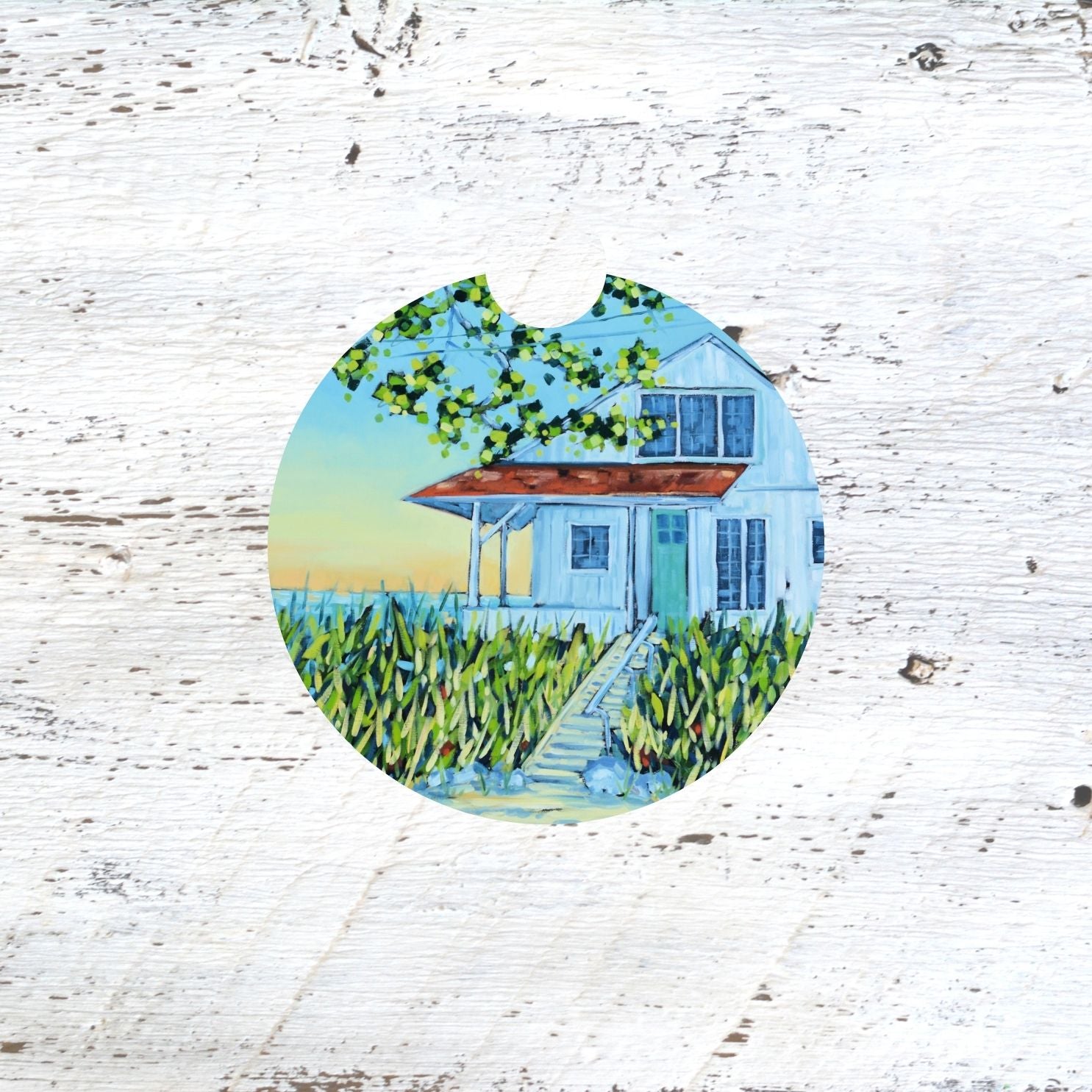 Car Coaster:  If Time Could Stand Still. Artist Christi Dreese