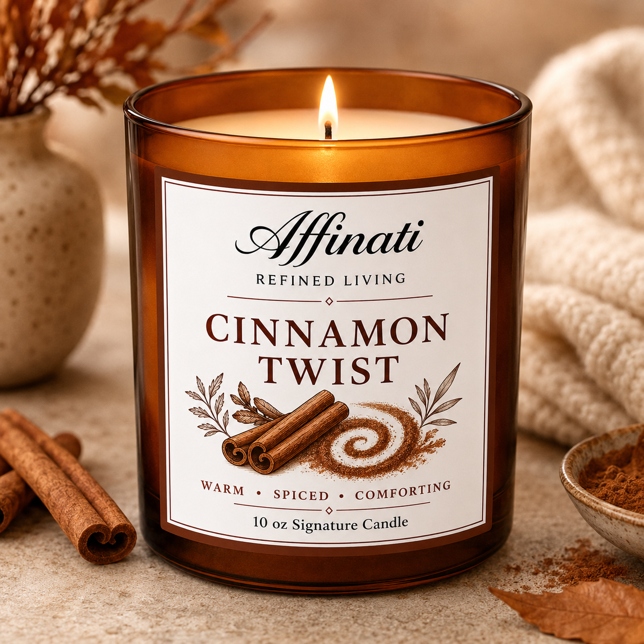 Cinnamon Twist Signature Candle