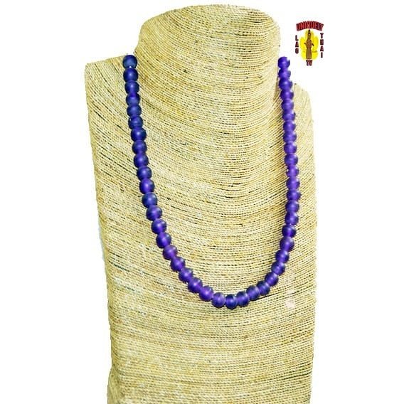 Coconut Art Necklace Blue