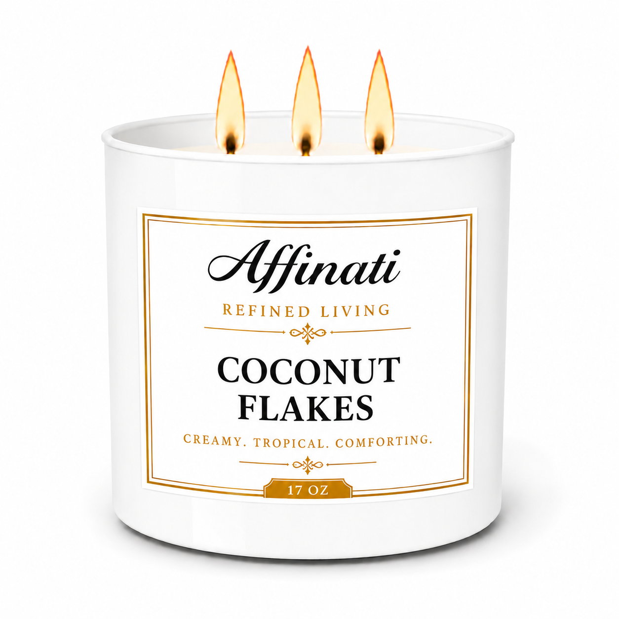 Coconut Flakes 3-Wick Candle