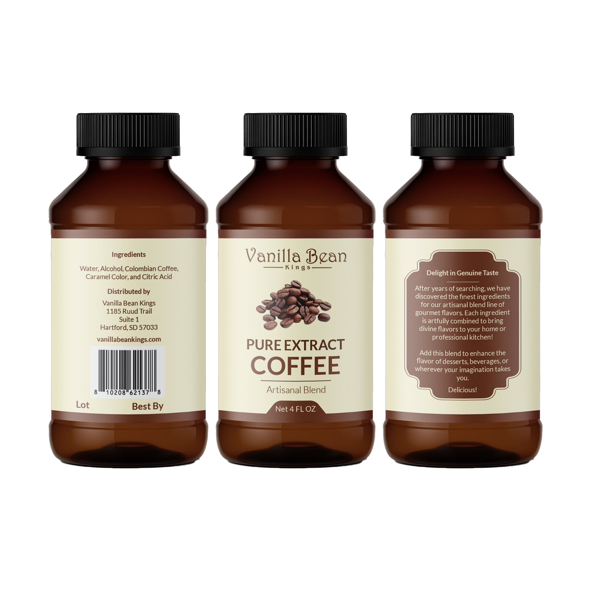 Pure Coffee Extract - 4 fl oz