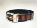 Style: Maurice Alligator Belt-Cognac