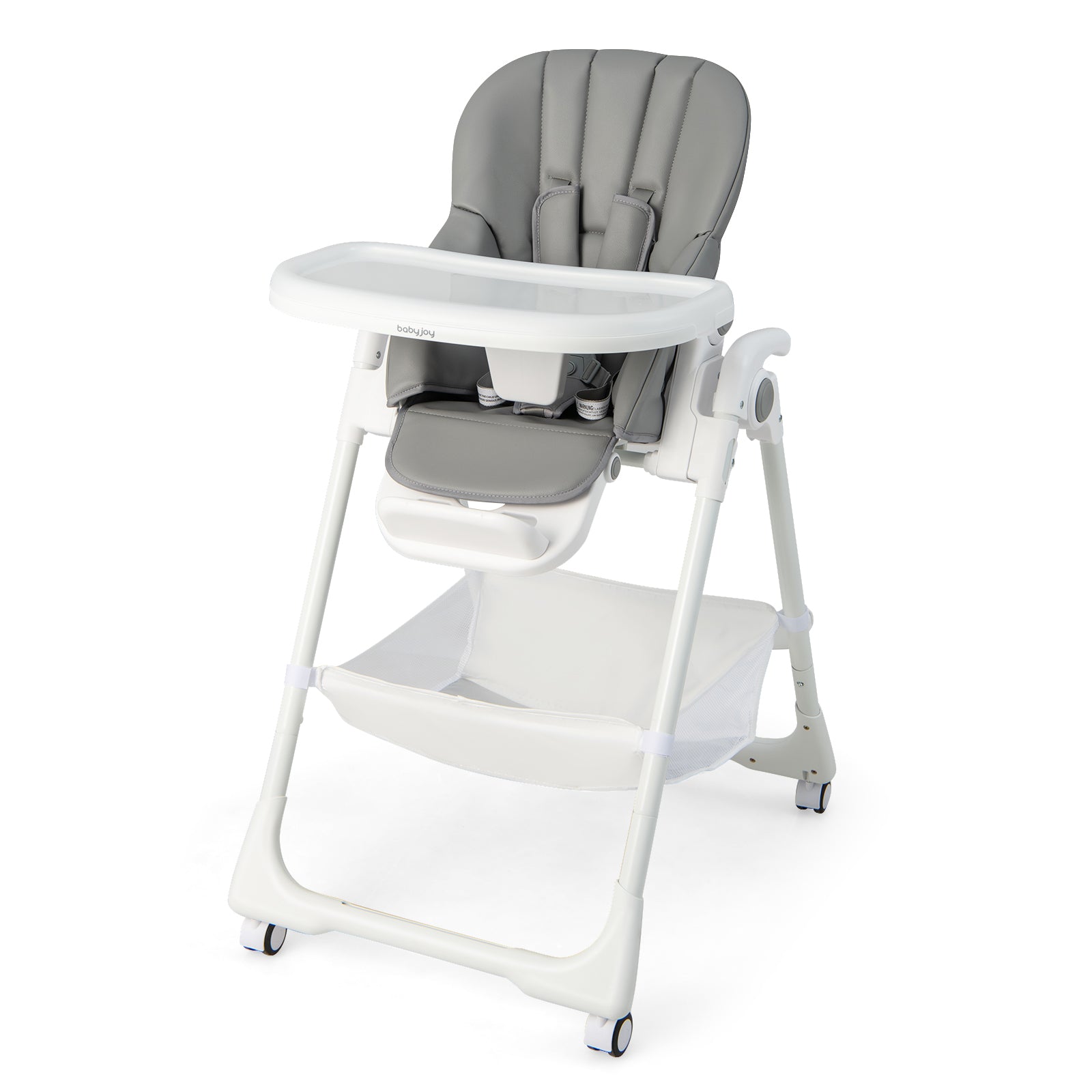Convertible Infant Dining Chair with 5 Backrest and 3 Footrest Positions