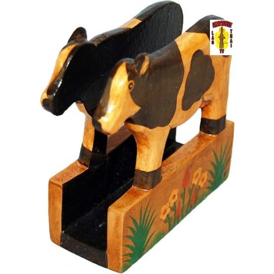 Cow Letter-Paper-Napkin Holder