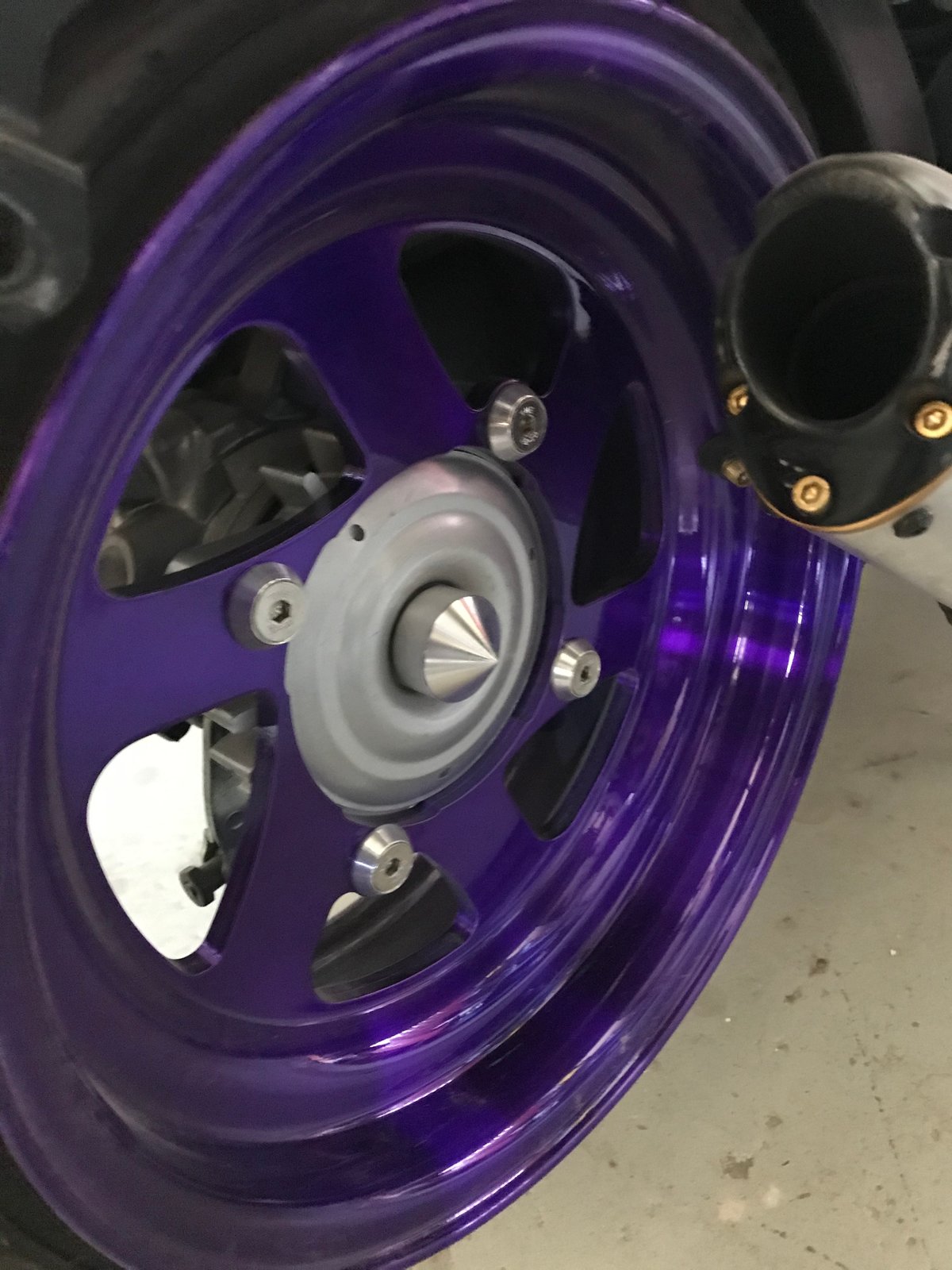 Honda Ruckus Parts | FLP Rear Nut Cover