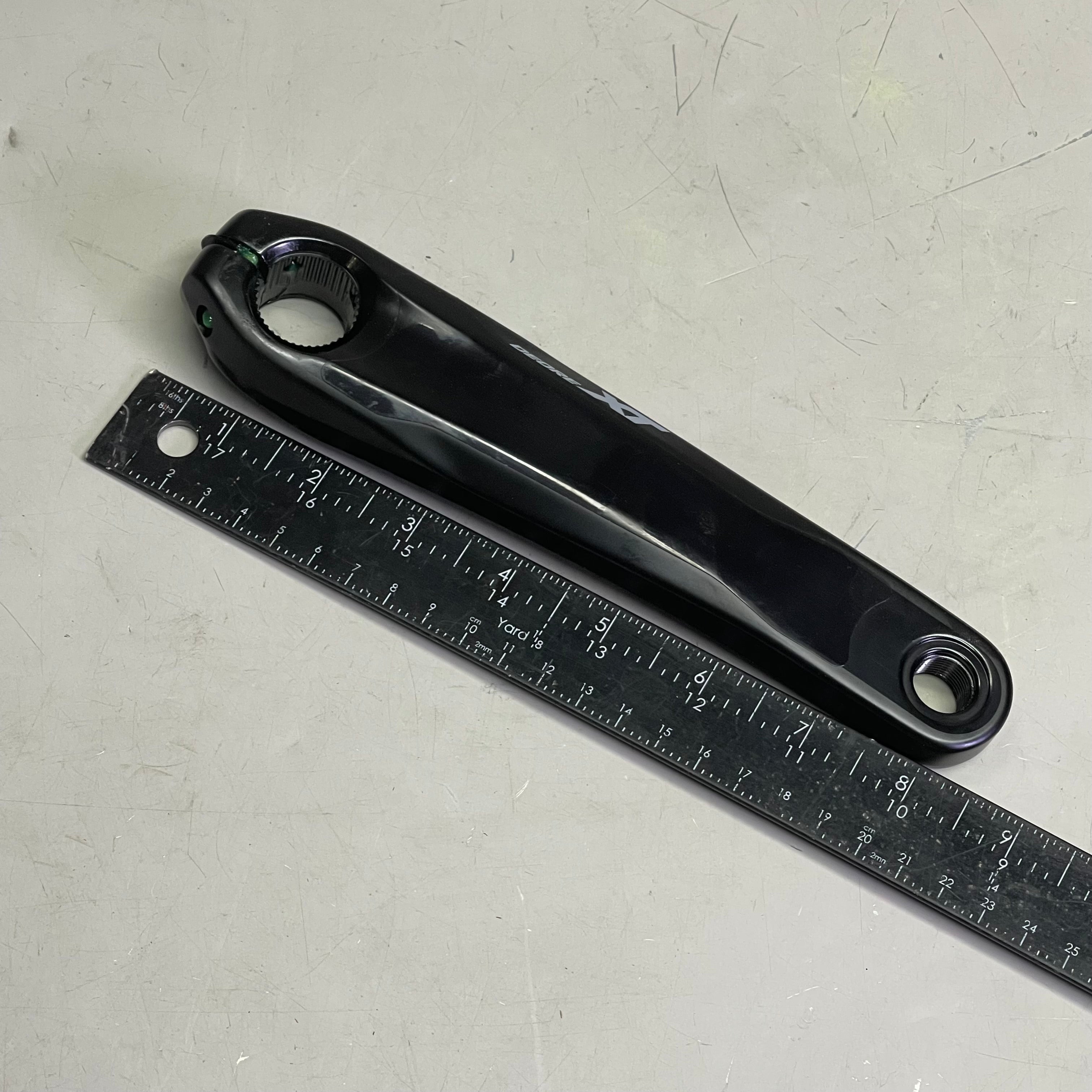 SHIMANO Deore XT Crankset 12-Speed 8.5" x 2" x 1" Black FC-M8100-1