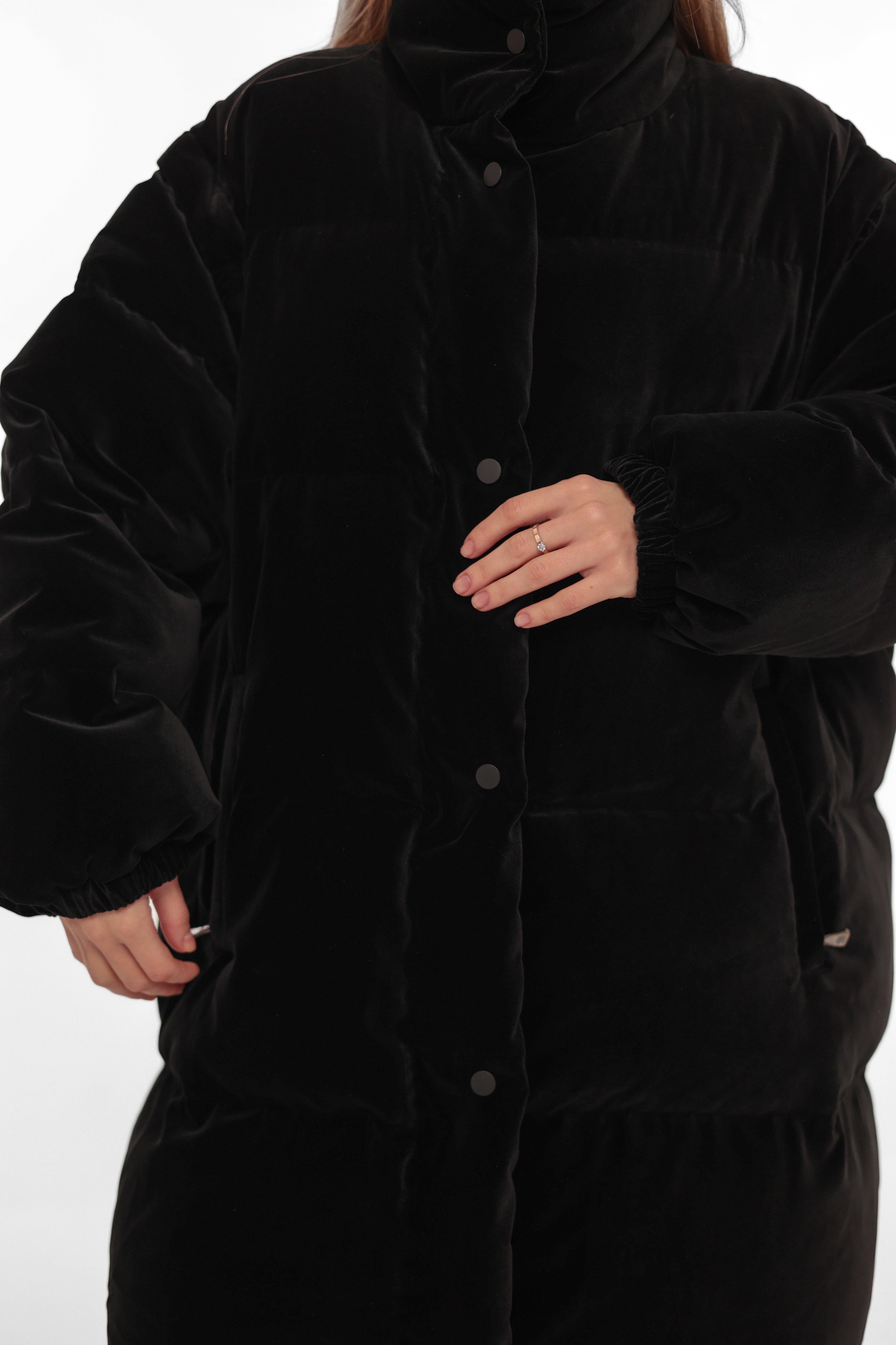 Transformer 2 in 1 Velour Down Coat┃Vest